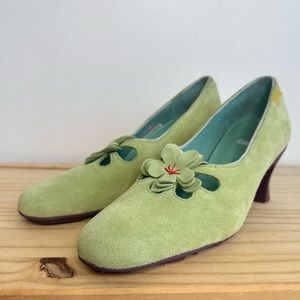 Camper Heeled Mule Shoes